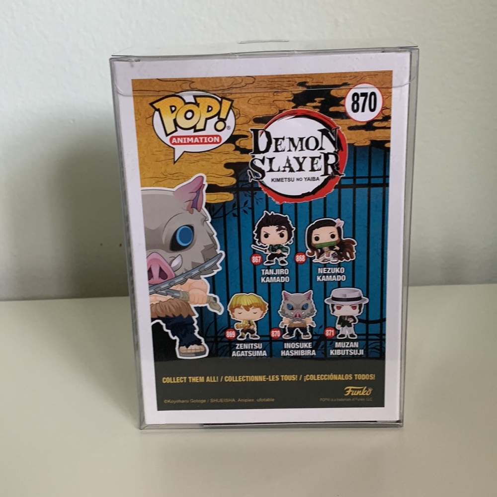 Signed Inosuke Funko Pop - Picture 2 of 6